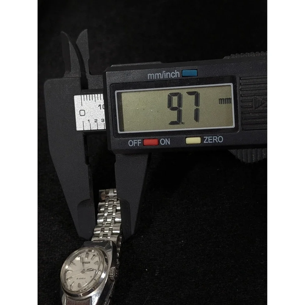 Citizen 6800 Vintage Watch Womens Silver Stainless Steel 21 Jewels‎ Manual